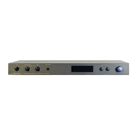 Technics ST-9038 User manual