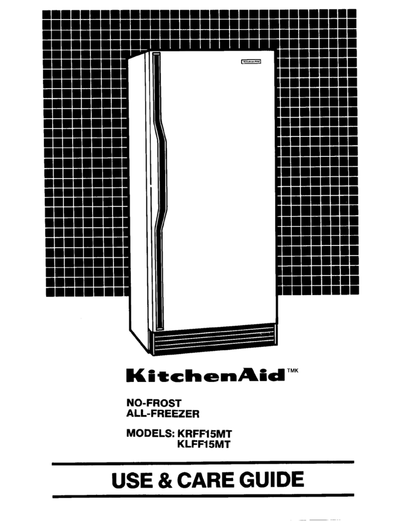 KitchenAid KRFF15MT Use & care guide