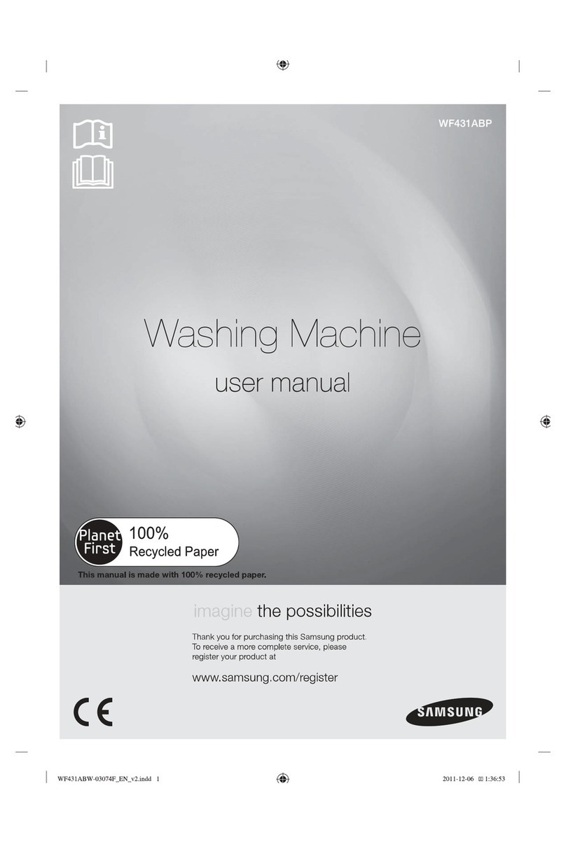 Samsung WF431ABP User manual Samsung WF431ABP User manual