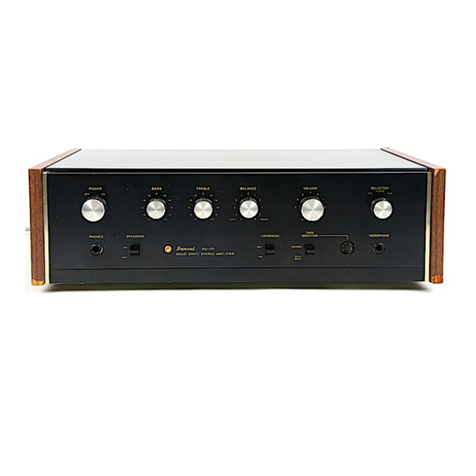 Sansui AU-101 Troubleshooting guide Sansui AU-101 Troubleshooting guide