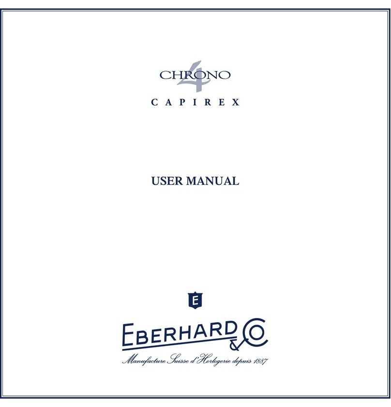 Eberhard&Co Chrono 4 Capirex user manual