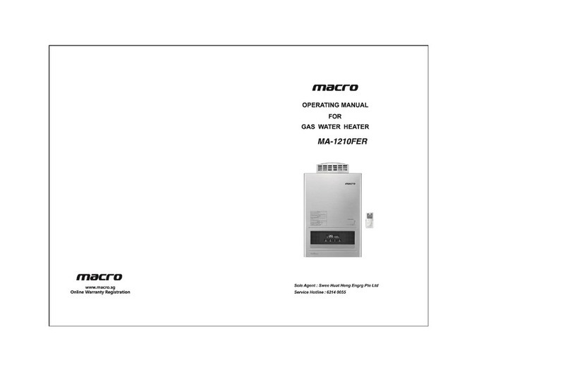 Macro MA-1210FER operating instructions