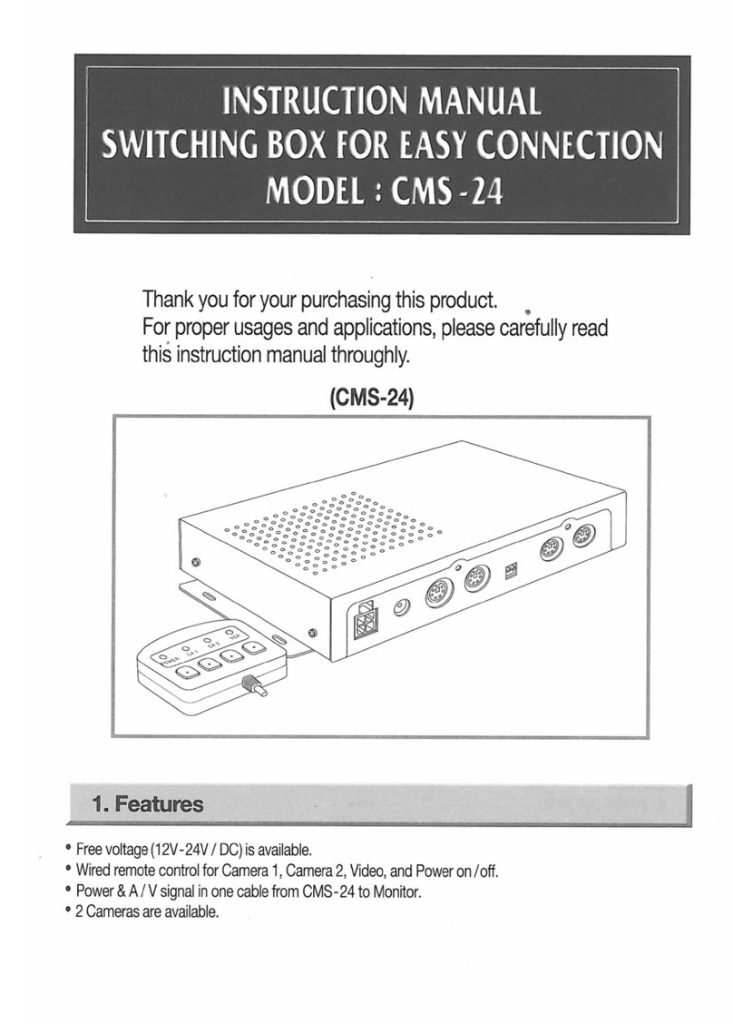 Camos CMS-24 instruction manual