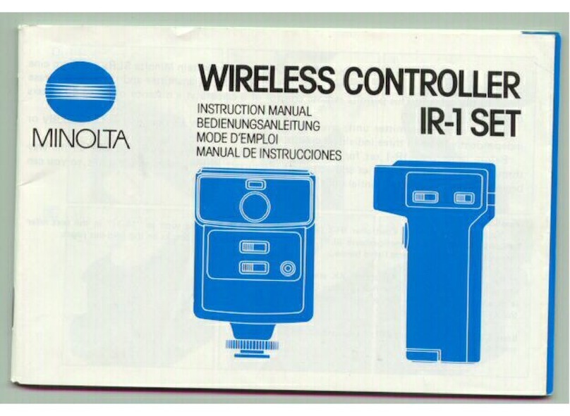 Minolta IR-1 User manual