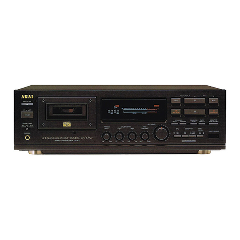 Akai GX-69 User manual