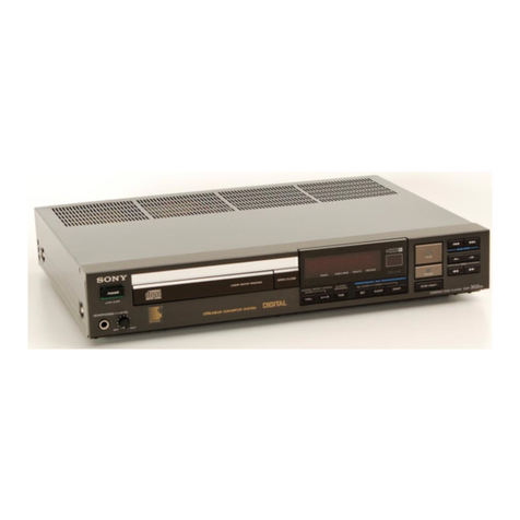 Sony CDP-302 User manual