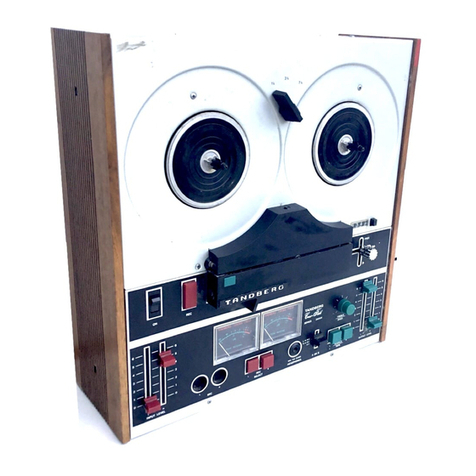 TANDBERG 3300X series operating manual
