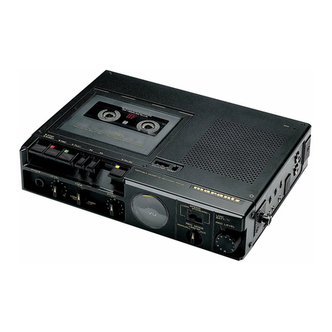 Marantz PMD201 owner's manual