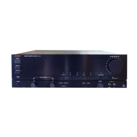 Luxman LV-122 User manual Luxman LV-122 User manual