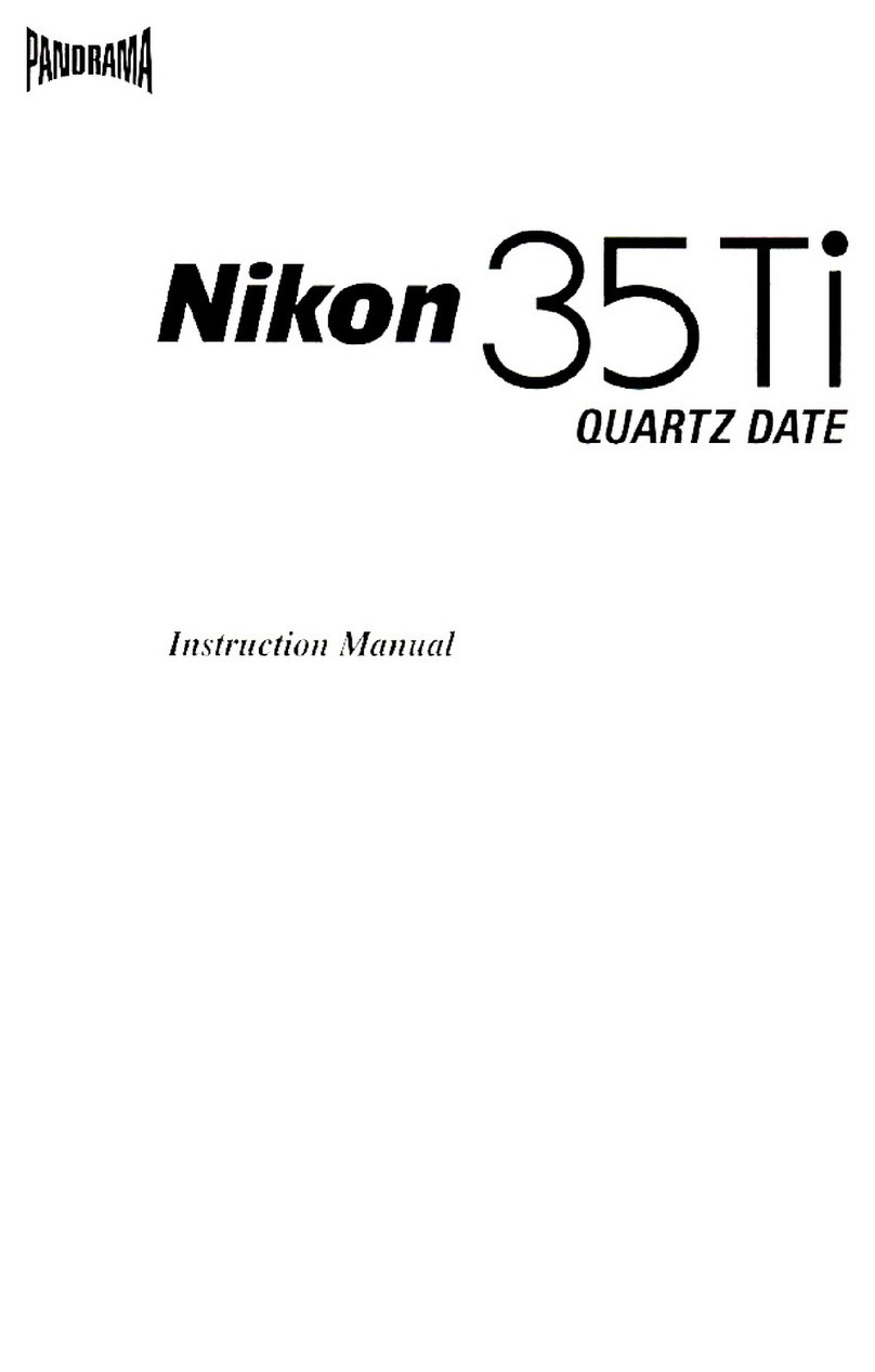 Nikon 35Ti Quartz Date User manual