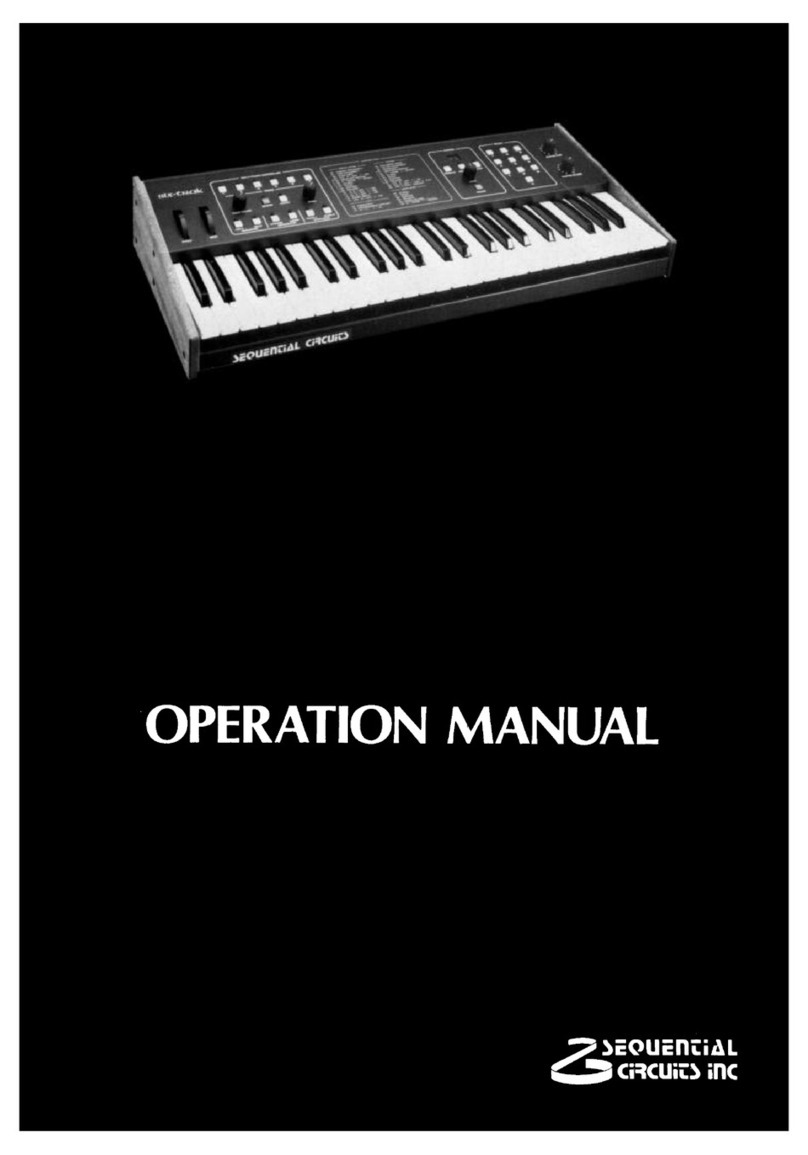 Sequential Six-Trak Operation manual