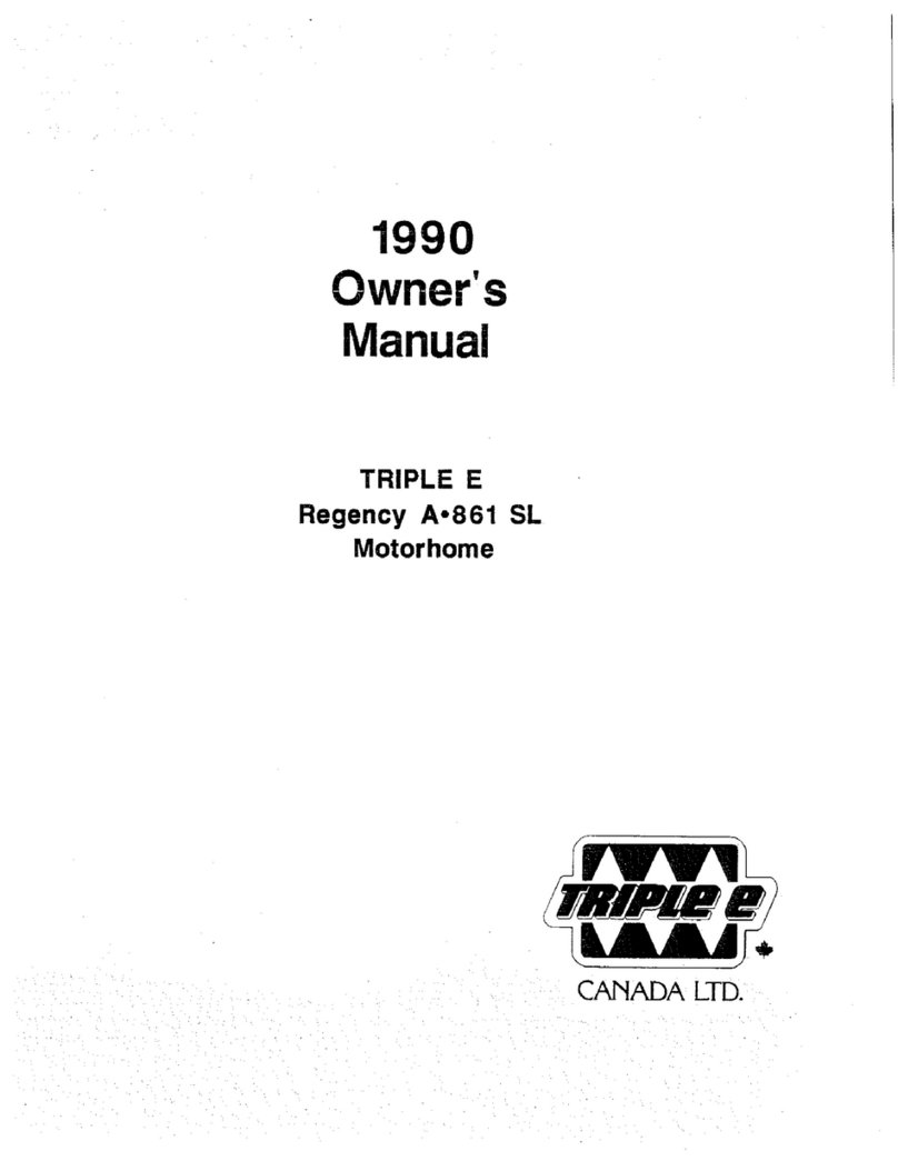 Triple E 1990 Regency A-681 SL User manual Triple E 1990 Regency A-681 SL User manual