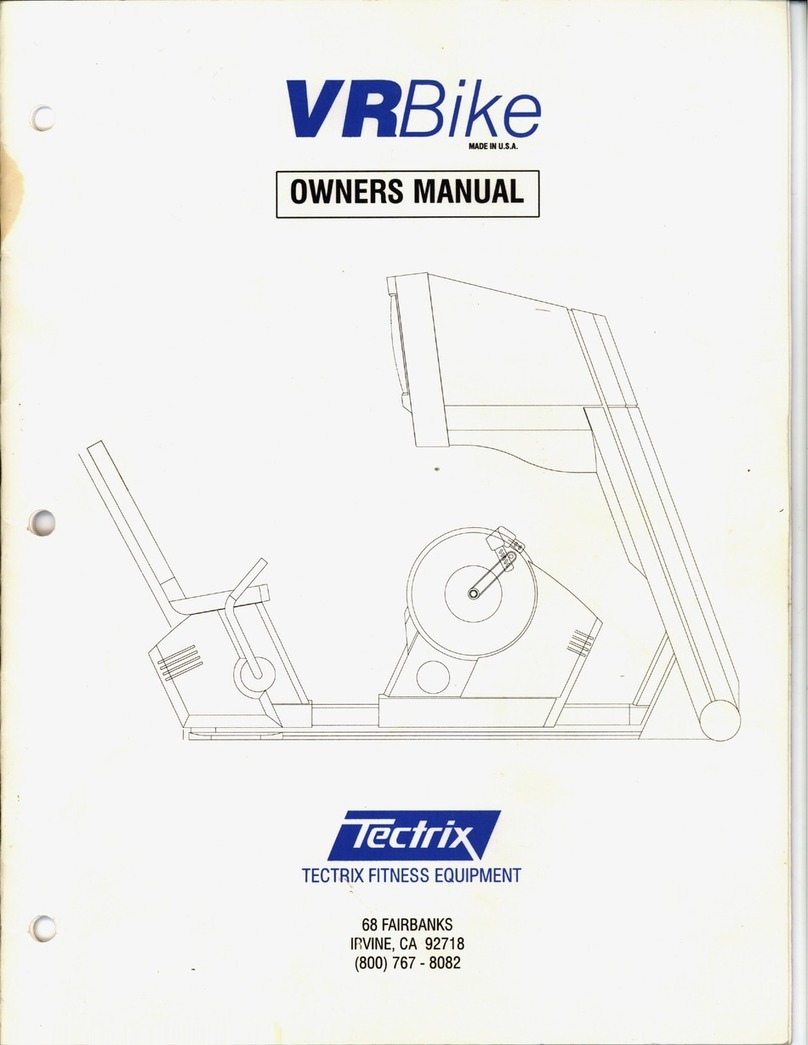 Tectrix VRBike owner's manual