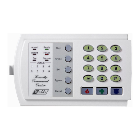 CADDX NX-6 User manual