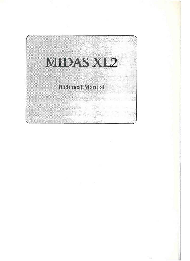 Midas XL2 User manual