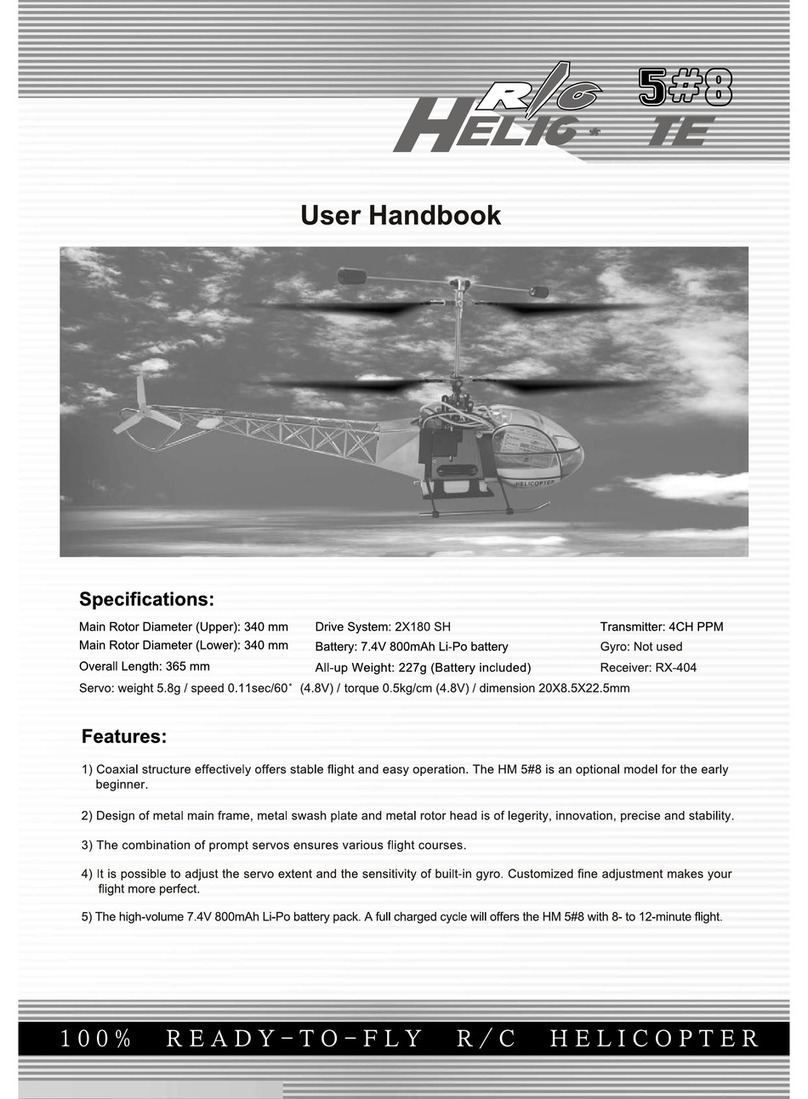 Walkera HM 5-8 User handbook