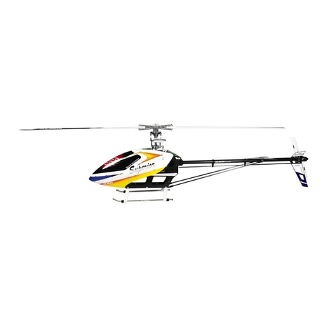 Align Super Combo T-Rex 700E F3C KX018E06T User manual