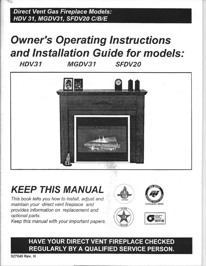 Hunter HDV31 Owner's operating instructions and installation guide
