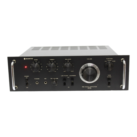 Sanyo DCA 401 owner's manual