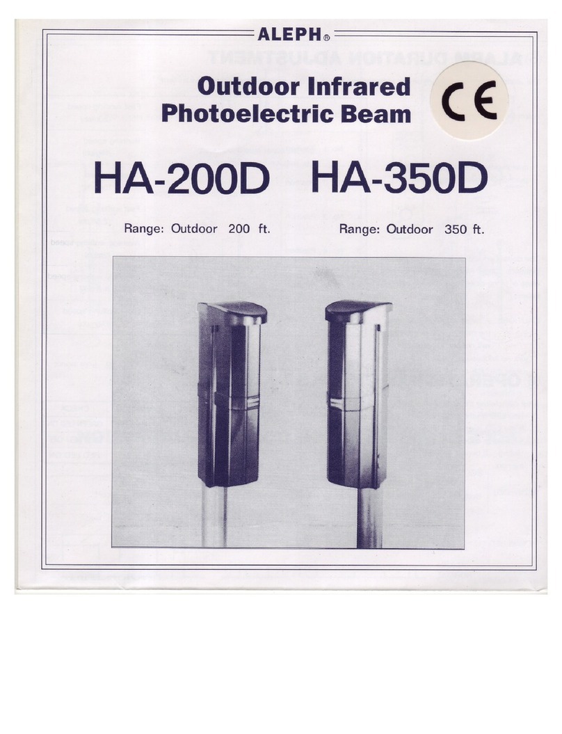 Aleph HA-200D installation guide Aleph HA-200D installation guide