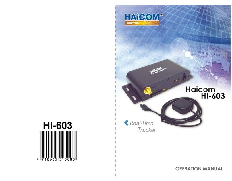 Haicom HI-603 Operator's manual Haicom HI-603 Operator's manual