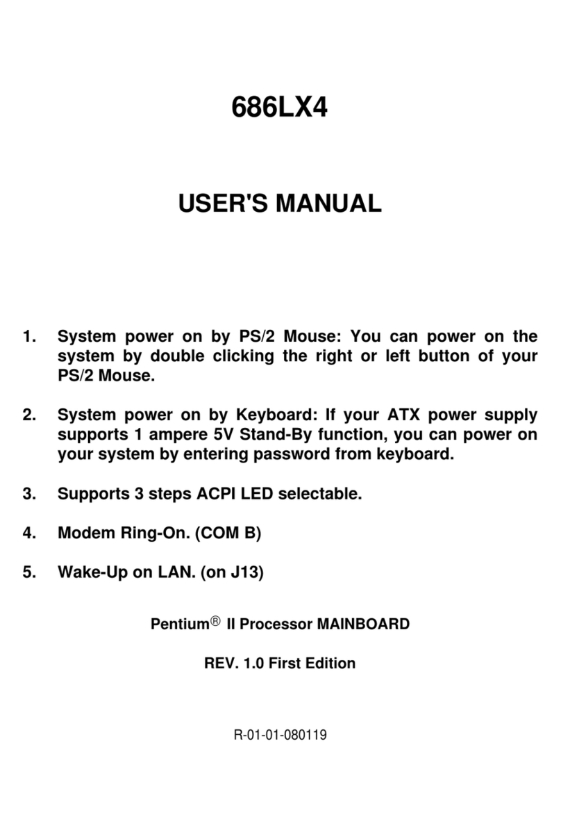 Gigabyte 686LX4 user manual