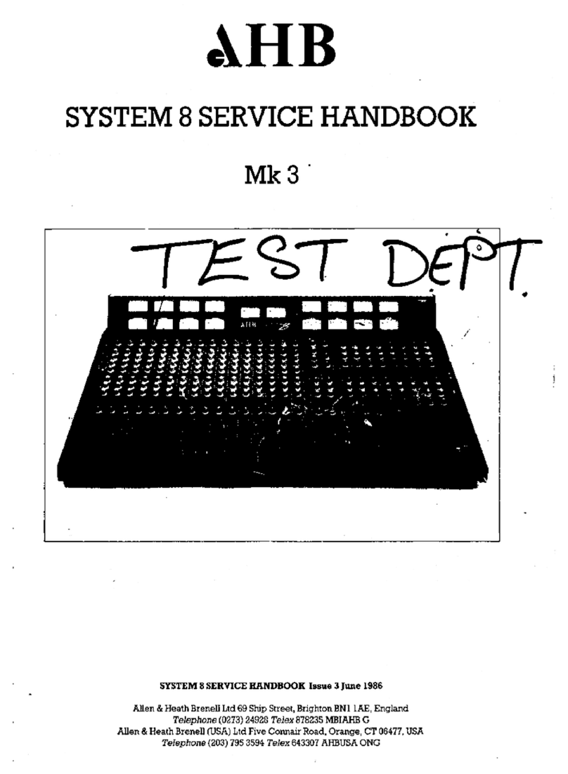 AHB System 8 Mk 3 Service handbook