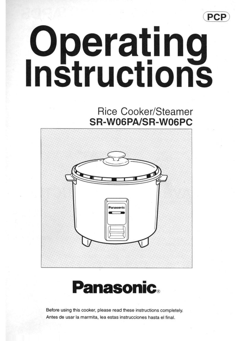 Panasonic SR-W06PA operating instructions