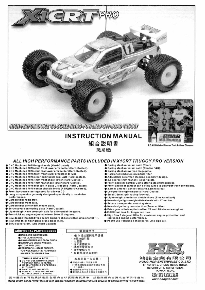 Hong Nor X1 CRT Pro User manual