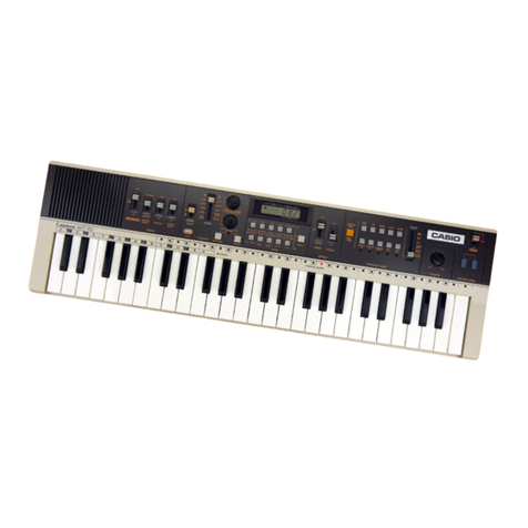 Casio Casiotone MT-70 User manual