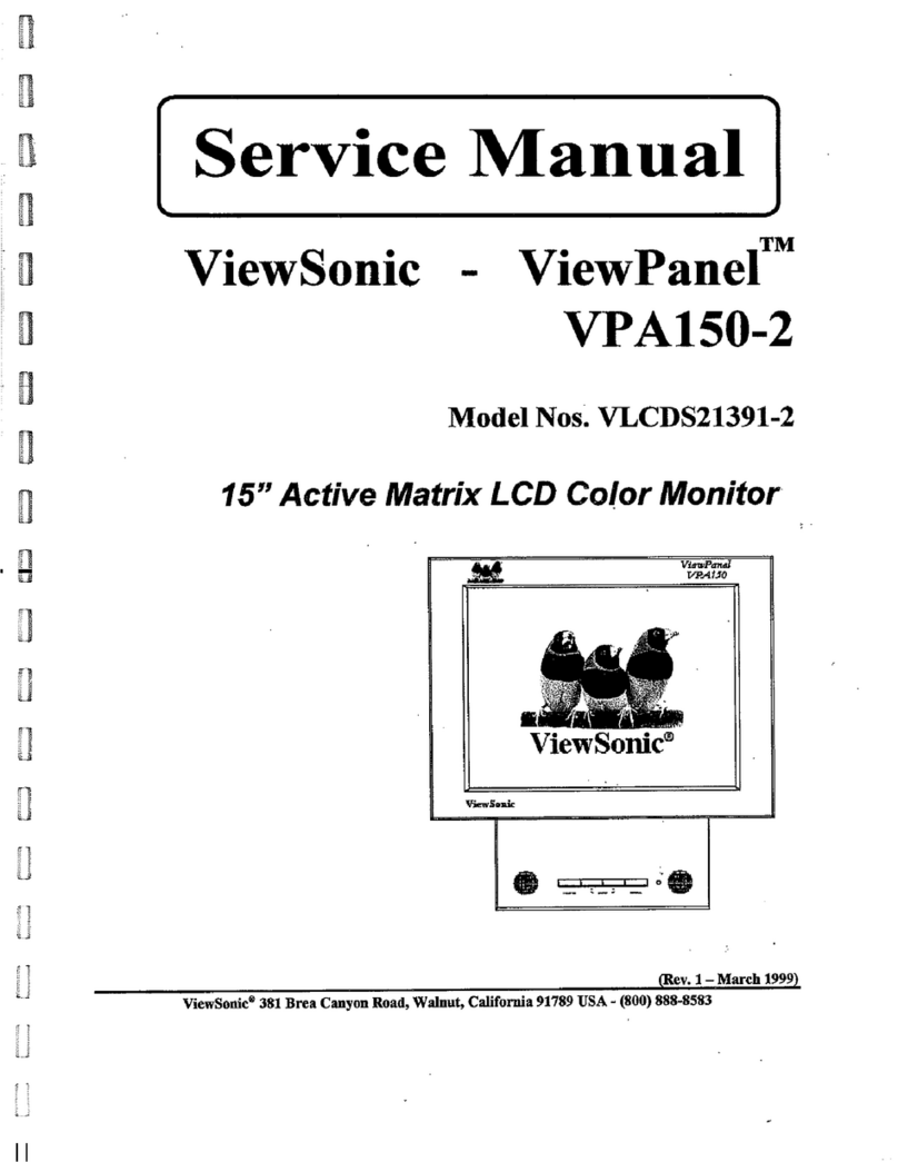 ViewSonic ViewPanel VPA150-2 User manual