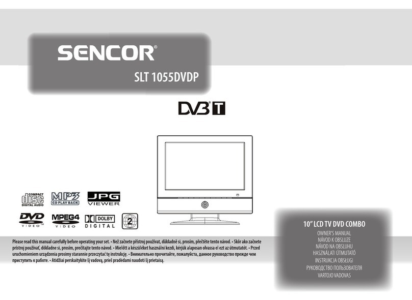 Sencor SLT 1055DVDP owner's manual