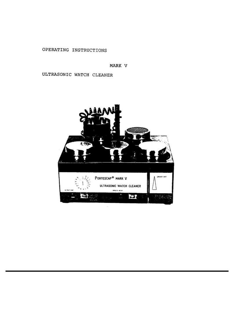 Vibrograf Portescap Mark V operating instructions