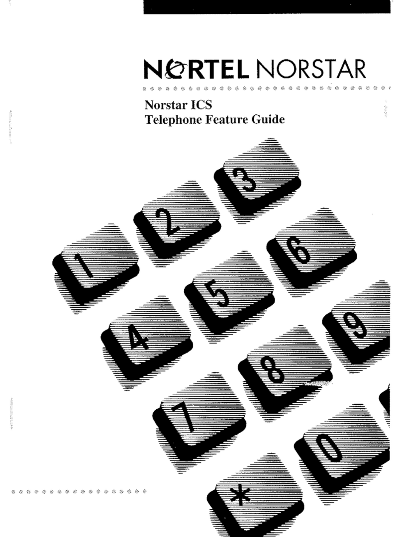 Norstar M7208 Features guide
