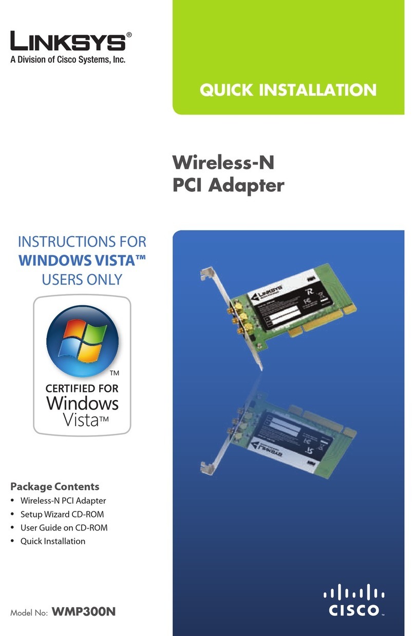 Linksys LINKSYS WMP300N User manual