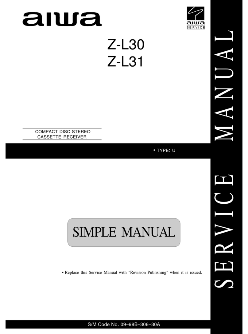 Aiwa Z-L30 Service manual