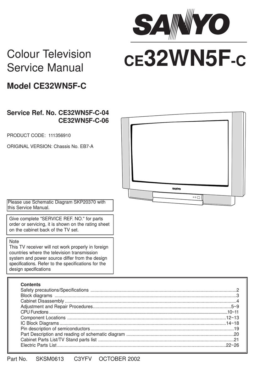 Sanyo CE32WN5F-C User manual Sanyo CE32WN5F-C User manual
