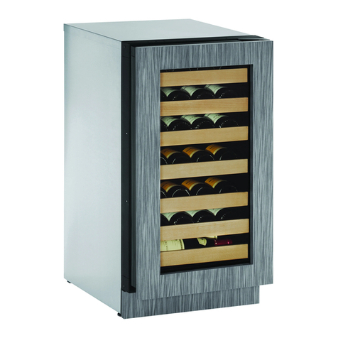 U-Line Wine Captain 2218WC User manual