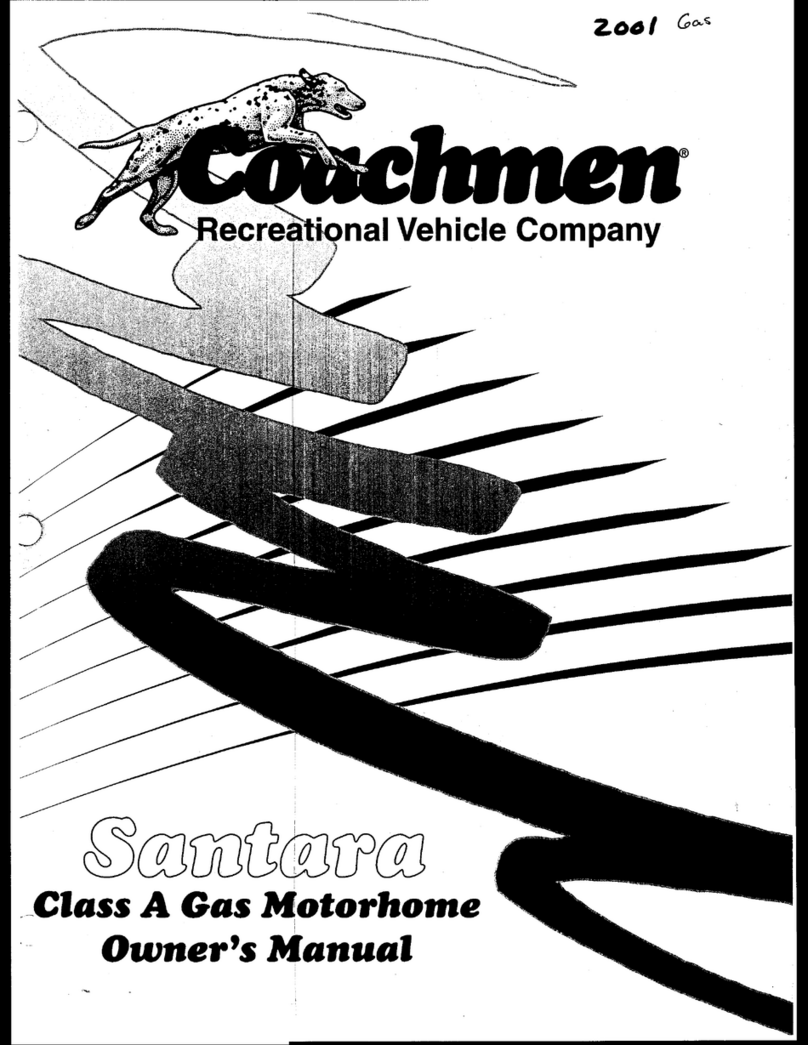 Coachmen RV Santara 2001 owner's manual