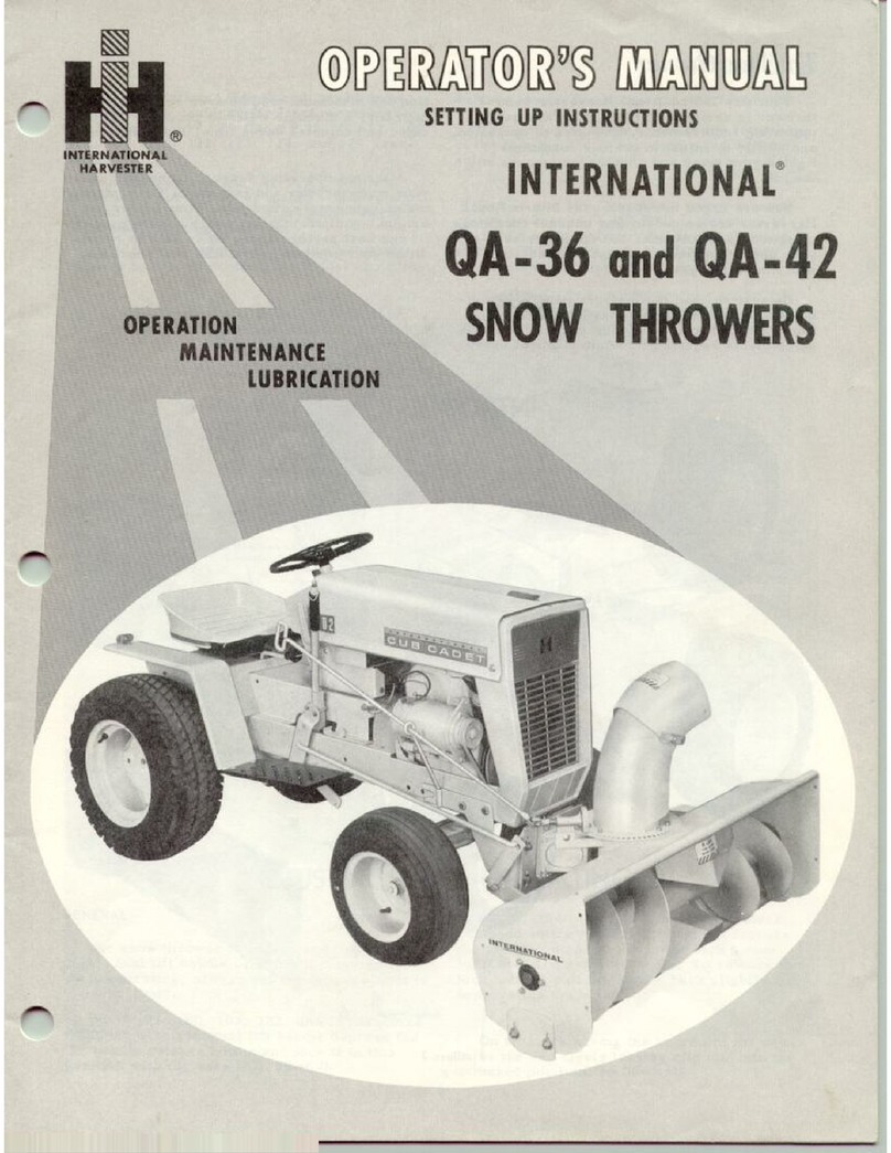 International QA-36 Operator's manual