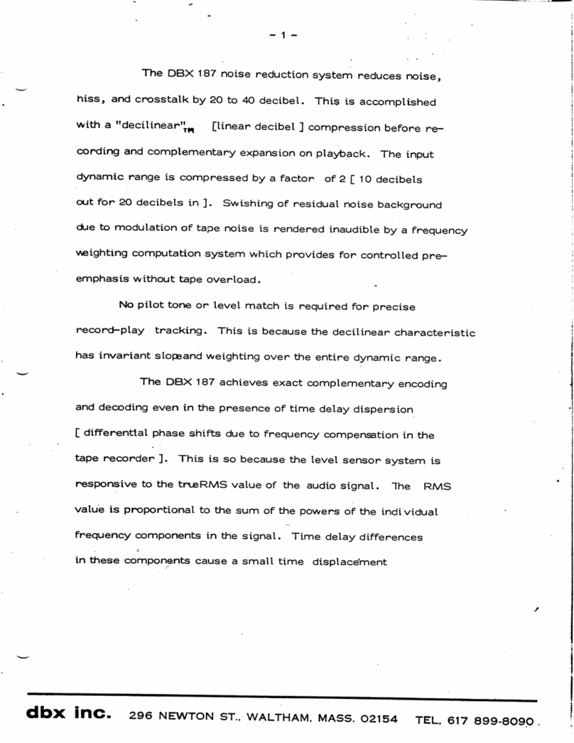 dbx 187 user manual