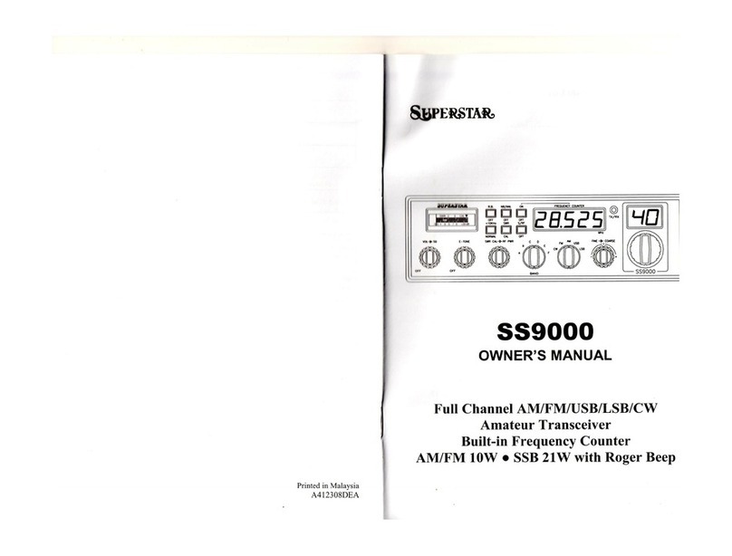 Super Star SS9000 User manual