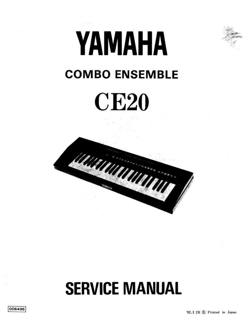 Yamaha CE20 User manual