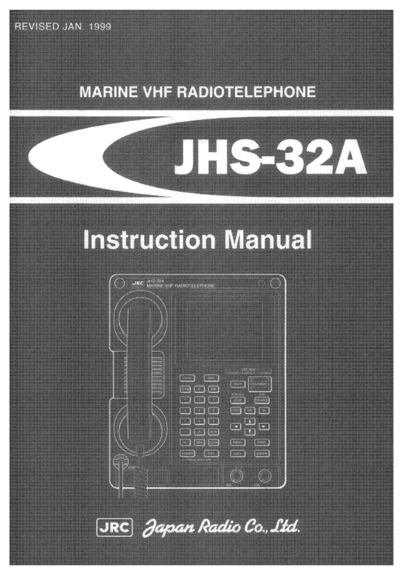 JRC JHS-32A User manual