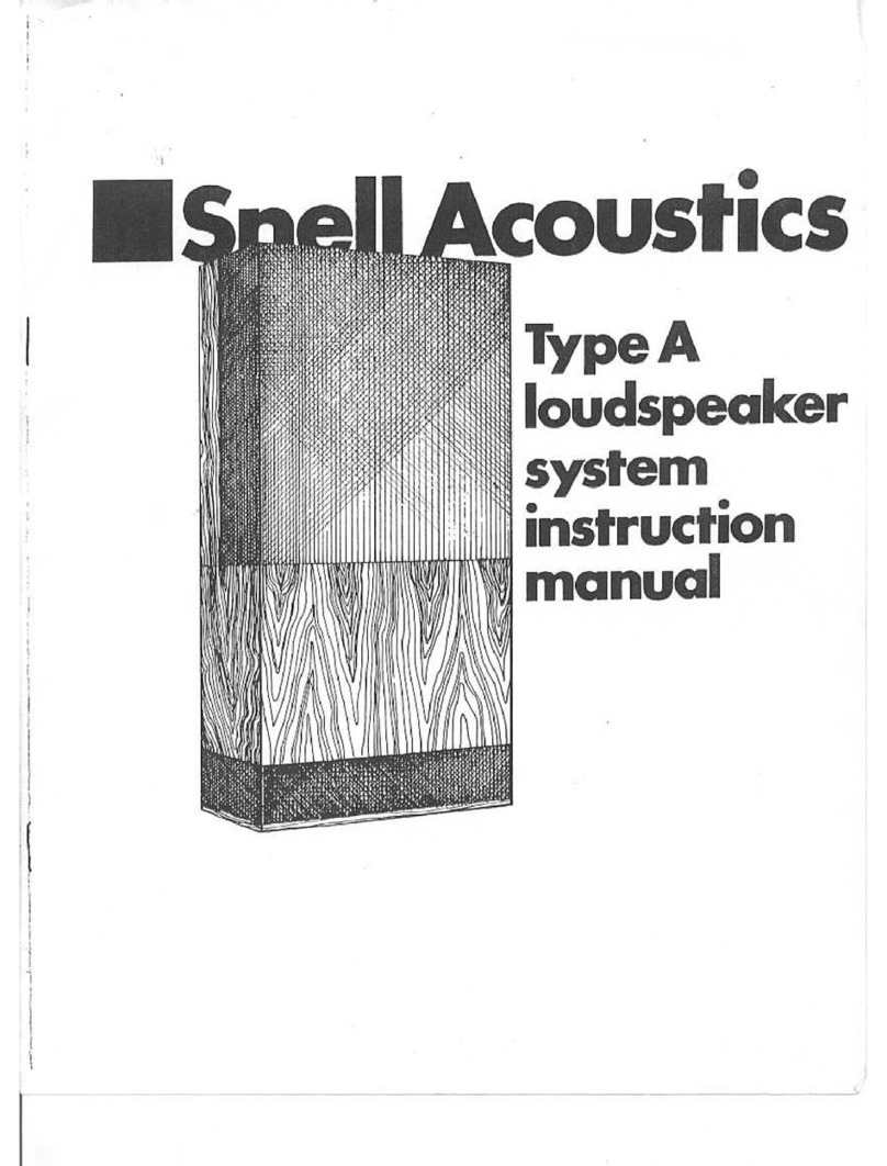 Snell Type A User manual