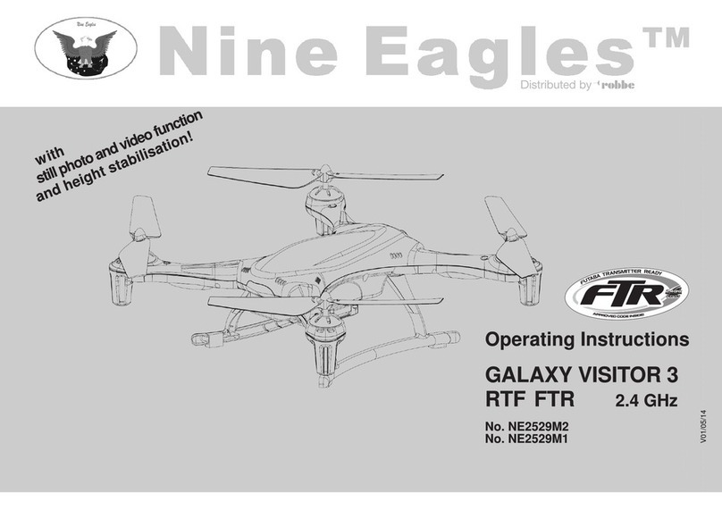 Nine Eagles Galaxy Visitor 3 NE2529M1 operating instructions