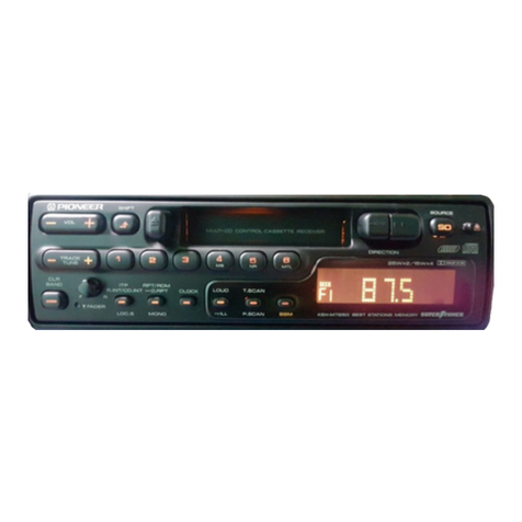 Pioneer KEH-M6250 User manual
