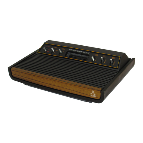 Atari CX2600 User manual