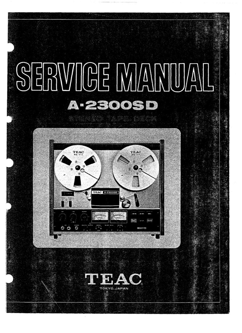 Teac A-2300SD User manual