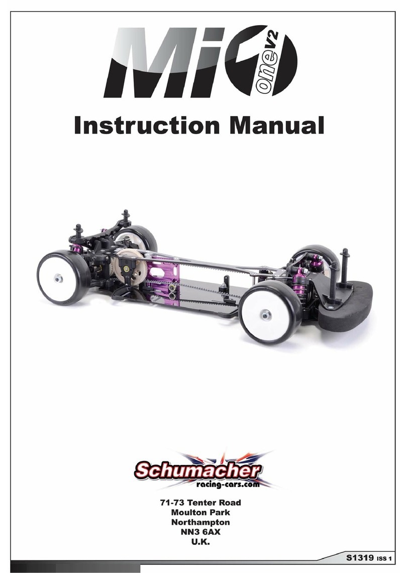 Schumacher Racing Mi1-V2 instruction manual